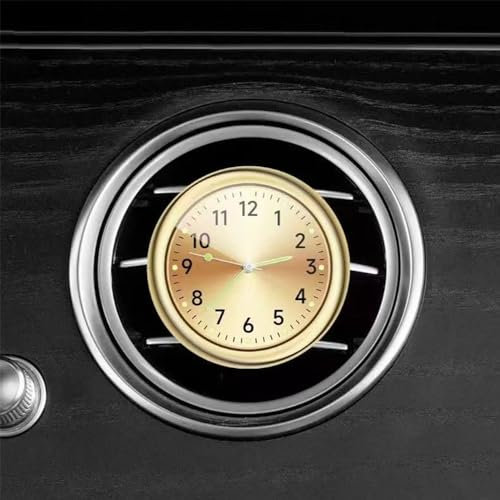 Auto-Uhr für MG Gloster HS K-Type Magnet, Auto-Armaturenbrett-Zubehör, kleine runde Uhr für Autolüftung