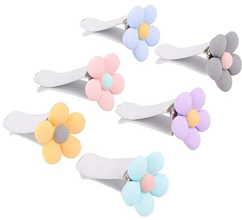 Mikinona Car Flower 10 Pezzi Decorazioni Per Bocchette Di Ventilazione Per Auto Fiori in Resina Clip Per Decorazioni Per Bocchette Di Ventilazione Per Auto Casuale