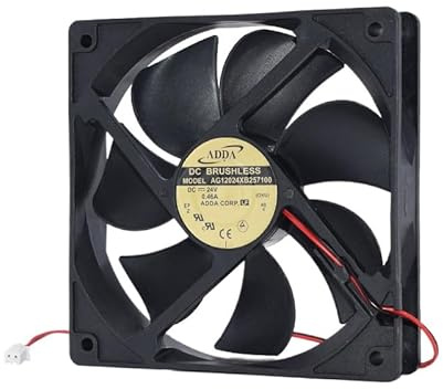 Senlifang Per Ag12024xb257100 Refrigeratore 12025 24V 0.46a 12CM 2 Pin Quadrato Ventilatore Di Raffreddamento