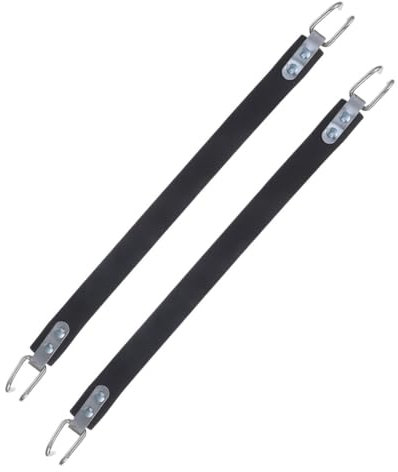 BUGUUYO Maniglia Della Batteria Dell'auto Cinghia Porta Batteria Per Carrello Da Golf Cinghie Per Manici a Batteria Sollevatore Di Batterie Cinghie Per Batterie Per Barche Acciaio Black