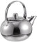 olla de acero inoxidable cafetera inoxidable apagado cerrar mate tetera esmaltada con infusor everette cubrir trampa Malla colador chino tetera con colador espesar tetera Silver Cabilock
