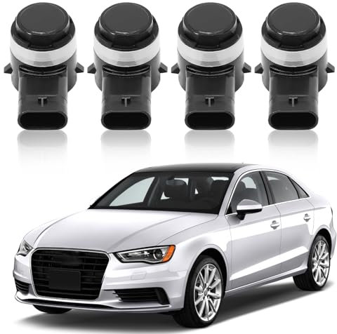 GNXfixt 4X Parksensoren vorne und hinten PDC für A1 A3 Q2 Q3 TT Golf J-t-a P-s-t usw 5Q0919275, 5Q0919275B, 5Q0919275BGRU