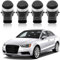 GNXfixt 4X Parksensoren vorne und hinten PDC für A1 A3 Q2 Q3 TT Golf J-t-a P-s-t usw 5Q0919275, 5Q0919275B, 5Q0919275BGRU