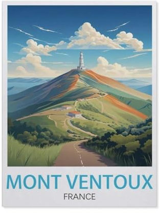 Mont Ventoux Frankreich，Puzzle 1000 Teile Papier Puzzle Erwachsene Kinder Lernspielzeug Familie Dekompressionsspiel（50x70cm）-AV70