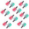 SHINEOFI 10 Pcs Mini Screwdriver Kit Steel Slotted Flathead Klein Ratchet for Machine Repair Portable Hand Tool