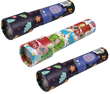 Toddmomy 3 Stück Frühe Bildungsspielzeug Kaleidoskop Für Babys Kleinkindspielzeug Für Kleinkindmädchen Kleinkind Mädchen Papier