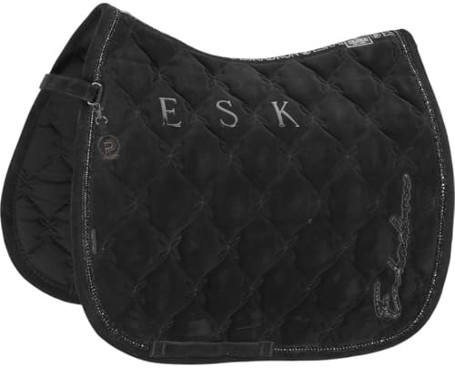 Eskadron Velours Chrystal Plat.25 schwarz | Farbe: black , Größe: DL