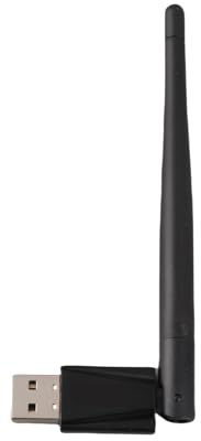 Vistreck ZAPO W88 Wireless Network Card - Portable WiFi Receiver for Laptops, Desktops & Smart TVs - USB Adapter, Strong Signal & Fast Internet