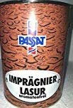 Passat Imprägnierlasur/Farbton Eiche / 5 L/Speziallasur auf Lösemittelbasis v. Holzfachhandel/für höchste Ansprüche/mit UV-Schutz/empfohlen für Handwerk und Industrie