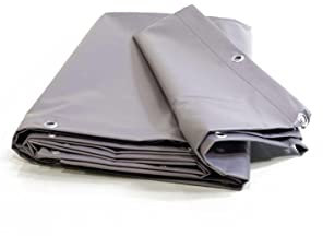 Kalembal Bâche Pergola 5x4 m - Ultra résistante - Etanche - Anti-UV - Fabrication française - Grise - Oeillets