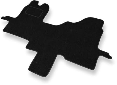Mossa - Fußmatten Auto kompatibel mit Ford Transit VII (2006-2013) - schwarz Automatten Autoteppiche