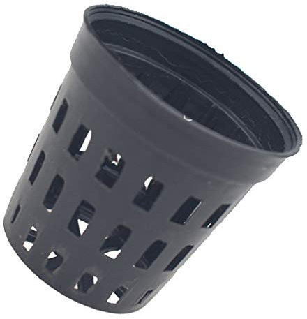 DANDANdianzi 10pcs Large Size/20pcs Small Size Aquarium Plastic plant pot Fish tank Pot Fish Tank Water Plant Grass Baskets Cultivate Planting