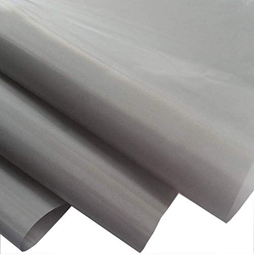 PHBSF Leitfähige Mesh-EMF Schutz Stoff, Faraday Stoff, Strahlenschutz, NFC RF RFID Elektromagnetische-Material Stoff (43 Zoll Wide) (Size : 1.1 * 1m)