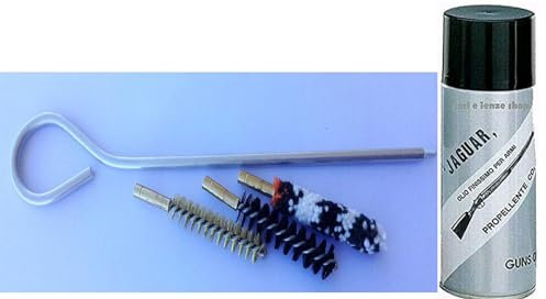 generico Kit Pulizia Pistola Completo Olio Lubrificante Calibro 9-38-357 Pistole
