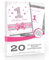 Olivia Samuel Party-Einladungen zum ersten Geburtstag, Motiv: Baby, Mädchen, glitzernd, mit Fotoeffekt, Silber-Glitzer, A6, Postkartengröße mit Umschlägen, 20 Stück