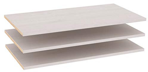 WIEMANN Einlegeboden für Kleiderschrank, 96,4 cm Breite, 3-er Set, Regalboden, Wäscheboden, in Treeline, BHT 96,4 cm x 2,2 cm x 51,5 cm