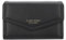 FORRICA Femmes Portefeuille Court Porte Monnaie Elégant Pochette Dames Fermeture Éclair Poche à Monnaie Porte Cartes PU Cuir Portefeuilles avec Boîte Cadeau Noir