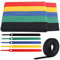 VoJoPi Klett Kabelbinder, 100 Stück Wiederverschließbar Kabel Klettband Klettbandrolle mit Nylonmaterial, Selbstklebend Klettkabelbinder Klettverschluss für Hause und Büro(150 x 12 mm)