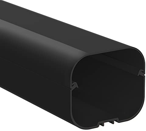 Kabelkanal/Kanal T 72 EXC 2 Meter Lang schwarz für Kältemittelleitung Klimaanlage