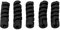SUPTMAX 5Pcs Frame Protector Spiral Cable Sleeve Bike Frame Housing Protector for Mountain Road Bike (Black) Cycling