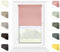 MARDOM Klemmfix Rollo Ohne Bohren - Mini Rollos für Fenster Innen (Rosa, 57,5x150 cm, Stoffbreite: 53,5)