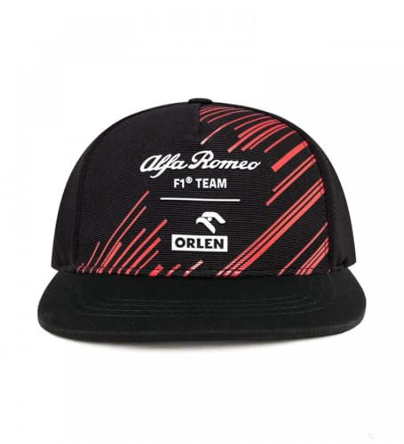 2023 Alfa Romeo Flat Brim Cap (Black)