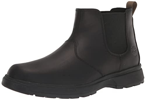 Timberland Atwells Ave, Stivaletto Chelsea Uomo, Jet Black, 46 EU