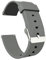 ONE ECHELON Quick Release Watch Band Silicone Replacement Smart Watch Strap Compatible With Fossil Gen 5 Julianna Hr with Tang Buckle (Grey)