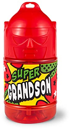 Personalised Super Drinks Bottle (Super Grandson)