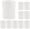 Hsthe Sea 10 Pack Candle Drip Sleeves 44 * 60mm Candle Socket Covers Chandelier Candle Sleeves Plastic Covers Tubes Candelabra Base for Most Chandeliers Wall Light and Christmas Decoration
