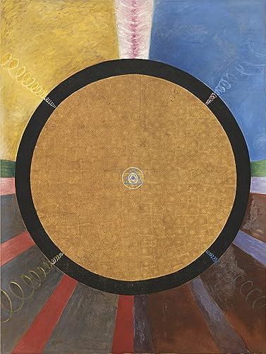 CPPAN Hilma Af Klint Leinwand-Poster, ohne Rahmen, 50 x 70 cm, Gruppe X Altarpiece