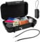 HOJLKLD Portable Safe Box, Combination Security Case LockBox with Code, Waterproof Anti-Theft Safety Lock Box with Removable Chain for Beach, Dorm, Personal Items Storage
