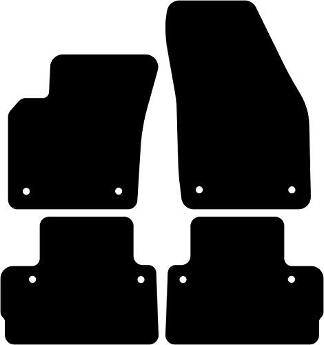 Kovvar Fußmatten passend für Volvo C30 2006-2012 | Qualität: Comfort