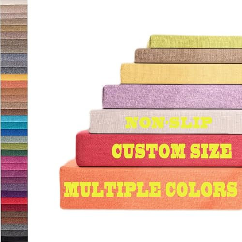 Rutschfeste Unterseite, wasserdicht, für den Außenbereich, Gartenmöbel, Innenbereich, Heimdekoration, Ersatzkissen für Terrassenmöbel, Bett, Seitenbank (5 cm)