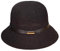 Weduspaty Chapeaux de Cloche d'été Femme Paille Cloche Chapeau Court bel Melon d'été avec Ceinture pour Les Femmes d'été Cadeau, Chapeau Melon d'été