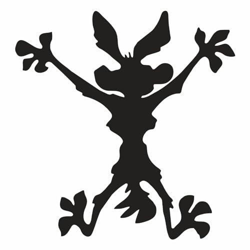Spaß Kostet Aufkleber Wetterfest Coyote Cartoons PKW Auto Tuning Tuner Fame stickerbomb