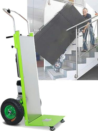 Montascale elettrico, carrello porta oggetti pesanti, motore brushless, batteria rimovibile (48 V/24 Ah), portata 320 kg, su e giù per scale
