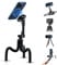 Extended Magnetic Flexible Tripod for Phone, Height & Angle Adjustable Bendable Octopus Tripod Cellphone Stand for Magsafe & Android & Compact Camera & GoPro Travel Selfie/Vlogging/Video Recording