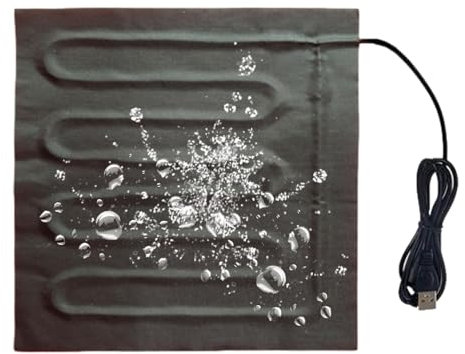 Nubamzy USB Heating Pad,Heat Pad Hand Feet Warmer 5V - Heating Film Cushion with Foldable Design for Winter, Heated Pad for Shoulders, Neck and Foot