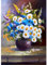 QQYRHN 5D Kamille Diamond Painting Kit für Erwachsene Anfänger Wildblumen Diamant Kunst Kits Vollständiges DIY Vintage-Vase Diamantstickerei-Set Perfekt zur Entspannung und Dekoration 30x40 cm