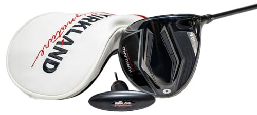 Kirkland Signature Adjustable Driver,Right Handed,True Temper EvenFlow Riptide Graphite Shaft,Lamkin Crossline 360 Grip,Headcover and Wrench Included