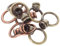 NUOBESTY 10Pcs Ceiling Hooks for Pendant Light Fixtures Corrosion Resistant Loop Rings for Hanging Lamps Chandeliers for Home Garden Use