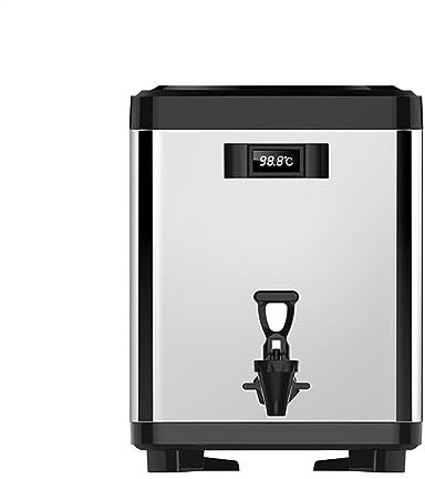 Termo aislado Hervidor aislado de 6L/8L/10L, botella aislada de doble capa for exteriores de acero inoxidable grueso, cubo de agua caliente con pantalla de temperatura Termo para el hogar(8L)