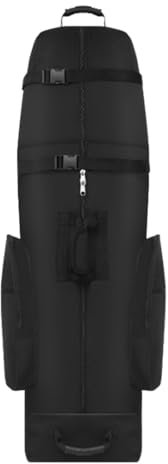 Sacs de jeu de golf avec n - Mallette de club pliable, organisateur de ligne aérienne largement répandu | Housse de roue légère pour hommes et femmes, bagage d'équipement de golf portable pour vols