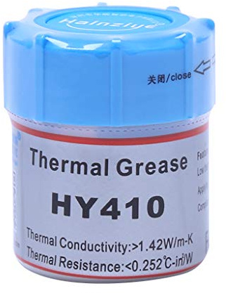 Ljmyy HY410-CN10 Wärmeleitpaste CPU-Chipsatz, Kühlpaste Silikon, 1,42 W, 10 g