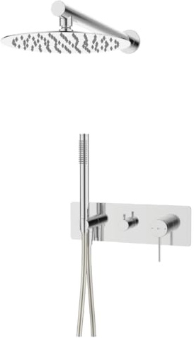 Essebagno Envol colonne de douche encastrée mécanique chromée