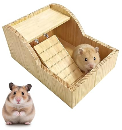 SZSMW Hamster BañO de Arena - Caja de BañO de Arena para Animales | Adecuado para Cobayas, Jerbos, Chinchillas Y Erizos Como Lugar VersáTil para BañArse, Explorar, Jugar, Descansar Y Relajarse