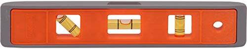 Johnson Level & Tool 7500M Magnetic Structo-Cast Torpedo Level, 9, Orange, 1 Level