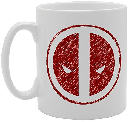 Coralgraph Inc MG1456 Deadpool Distroted Novelty Gift Printed Tea Coffee Ceramic Mug