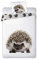 DEKBED Discounter.nl Faro - Bettwäsche-Set für Einzelbett, Baumwolle, Hedgehog Animal and Nature 140 x 200 cm + Kissenbezug 70 x 90 cm, 100% Baumwolle